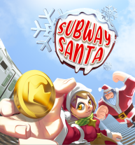 Subway Santa