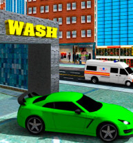 Sports Car Wash Gas Station